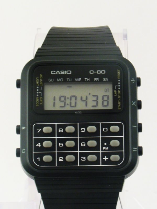 casio calculator watch history